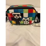 Karl Lagerfeld  Paris Multicolor Crossbody Bag with Cardholder‎ NWOT Photo 4