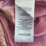 Free People  Francesca Mini Babydoll Coqette Dress Floral Pink Puff Long sleeve L Photo 14