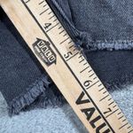 American Eagle Baggy Short 8 29" Black Destroyed Denim Cutoff Thrashed High Rise Photo 9