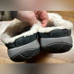 Dansko  Parson Women’s Size 37 US 6 Black Suede Fur Lined Comfort Clogs Photo 3