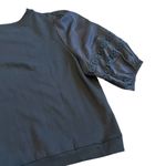 Emily Lovelock Wo's Molly Black Blouse Shirt Top Eyelet Sleeves Size XL Women's Photo 10