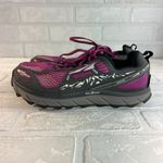Altra Lone Peak 3.5 Gator Trap Trail Running Shoes Women 8.5 Purple Gray Outdoor Photo 5