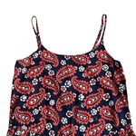 Aerie  Paisley Printed Romper Women’s Size XS Adjustable Straps Drawstring Photo 1