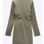 ZARA COPY - Stretchy Linen Blend Short Dress Photo 2