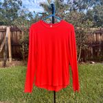 Lululemon Hold Tight Long Sleeve Shirt in Solar Orange Size 10 Photo 3