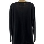 Vintage Storybook Knits Black Silver Witch Embroidered Beaded Cardigan Womens 1X Photo 4