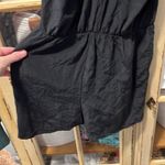 Rory Beca  black v-neck sleeveless romper size medium Photo 9