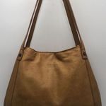 American Leather Co. Liberty Camel Brown Pebbled Leather Tote Shoulder Bag READ Photo 0
