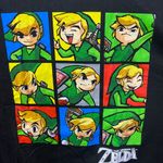 Nintendo The Legend Of Zelda Link Toon Faces T-Shirt 3XL Photo 1