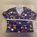 Dickies Scrub Top Woman’s Halloween Owl 🎃🦉👻 Photo 3