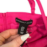 NWT Sincerely Jules Pink Corset Tank Top with Dangle Rhinestones‎ Size Medium Photo 2