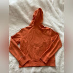 Original Penguin Vintage Orange Full Zip Hoodie Sweatshirt Y2K Large 100% cotton Photo 1