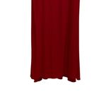 Club L London Sleeveless Jersey Knit Maxi Gown Red Size 10 (UK 14) Holiday Party Photo 5