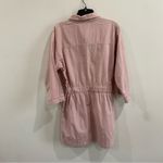 Free People | Hazel Pink Shirt Dress 100% Cotton Blend XS Photo 9
