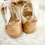 Sorel | Leather Sandals Sandal Natural Rose Gold Pink Beige Stretch | Size 9 Photo 3