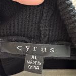 Cyrus XL Knit Black Sweater with Hoodie Photo 2