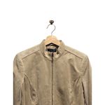 Valerie Stevens Valerie Steven’s Suede Jacket Beige Size M Vintage Photo 3