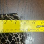 Classiques Entier  Black and Tan Patterned A-Line Skirt Photo 2