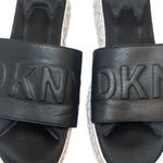 DKNY Black White Comfort Slide Sandal 9.5 Photo 1