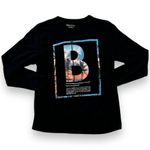 Stanley/Stella Unisex Adult’s Medium Black Lightweight Long Sleeve Cotton Tshirt Photo 0