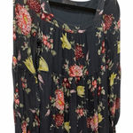 Anthropologie  Evelin Maxi Dress Green Floral Boho Ruffle Tiered Chiffon size XS Photo 0