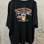 Harley Davidson Thunder Tower Pirate Sword Graphic Short Sleeve Tee XXXL 3XL Photo 3