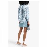 Alice + Olivia NWT Julius floral-print silk-blend crepe de chine Size M Photo 2