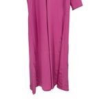 Mac Duggal Ieena for Candy Pink One Sleeve Satin Formal Bishop Sleeve size 2 Photo 7