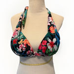 Sporlife Tropical Waterfall Halter Triangle‎ Swim Top, US XL Photo 0