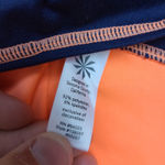 Athleta  Running‎ Wild Mix Crew, Cosmic Orange Dress Blue, Size Small Photo 1