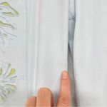 Free People Movement Light Blue Laser Cut Out Full Length Leggings Womens XS Photo 2