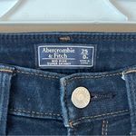 Abercrombie & Fitch | Dark Blue Mid Rise Super Skinny Denim Jeans Sz 25 Photo 3