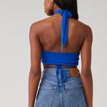 Peppermayo  Harlow Crop Top, Cobalt Blue - Size 6 - NWT Photo 1
