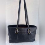 Coach Vintage Legacy Shopper Black Leather Tote Women’s Handbag Purse #9814 Photo 1