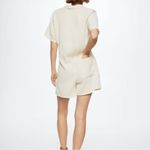 Mango  Cotton Cheesecloth Jumpsuit Size Small Photo 2