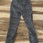 Adrianna Papell Adrianna Pappel black patterned skinny ankle pants Photo 4