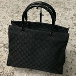 Gucci Authentic BAMBOO canvas tote bag ๐น๐น๐น Photo 0