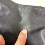 Spanx Faux Leather Moto Leggings Black Medium Pleather Pants City Chic Stretch Photo 8