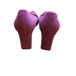 Marc Fisher LTD Zala Block Heel Pointy Toe Suede Pumps Size 7.5 Photo 4