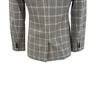 J.Crew Devon Blazer Plaid Italian Stretch Tollegno Wool Blend Gray Size 0P Photo 8