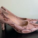 Karen Scott Clancy Snakeskin Print Leather Kitten Heels Photo 2