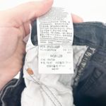 Levi's 501 Womens Raw Hem Button Fly Ripped Distressed Straight Jeans Size 28 Photo 7