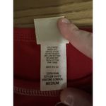 Jess & Jane Shirt Women Size Medium London City Print Cotton Teacher Travel Red Photo 8