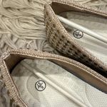 Gold bejeweled flat dress shoes size 6 NEW Photo 2