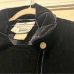 Saks 5th Avenue Vintage Tadashi Saks Fifth Avenue Velvet Cape Sweater Cardigan One Size USA Made Photo 6