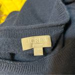 J.Crew  Cashmere Short Sleeve Crewneck Sweater Top Navy Blue Size Medium Photo 7