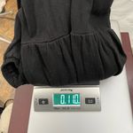 Topshop NWT Women's 3/4 Sleeve Embroidered Smock Dress Black Floral Sz 12 Photo 7