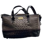 Brahmin Mercury Crescent Textured Leather Medium Asher Satchel Bag Purse Photo 0