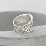 Deck of Cards Ring Silver Photo 3