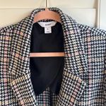 Old Navy Classic Multicolor Houndstooth Tweed Oversized Blazer Jacket size XS Photo 1